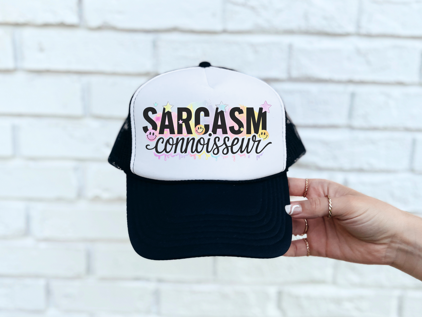 Sarcasm Connoisseur Trucker Hat