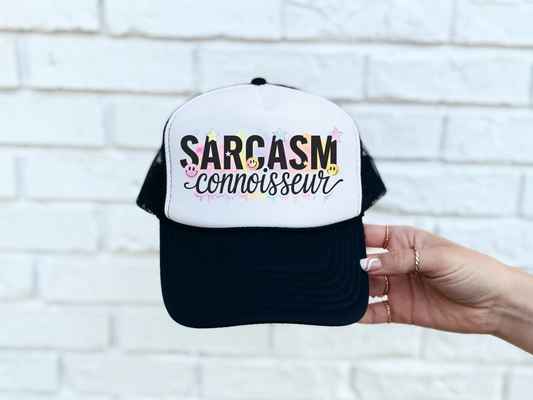 Sarcasm Connoisseur Trucker Hat