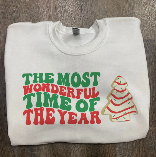 Most Wonderful Time Of The Year Crewneck Sweatshirt