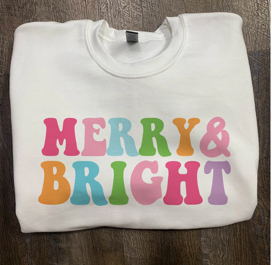 Merry & Bright Crewneck Sweatshirt