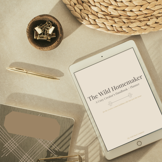 The Wild Homemaker Digital Planner & Journal for Home and Business