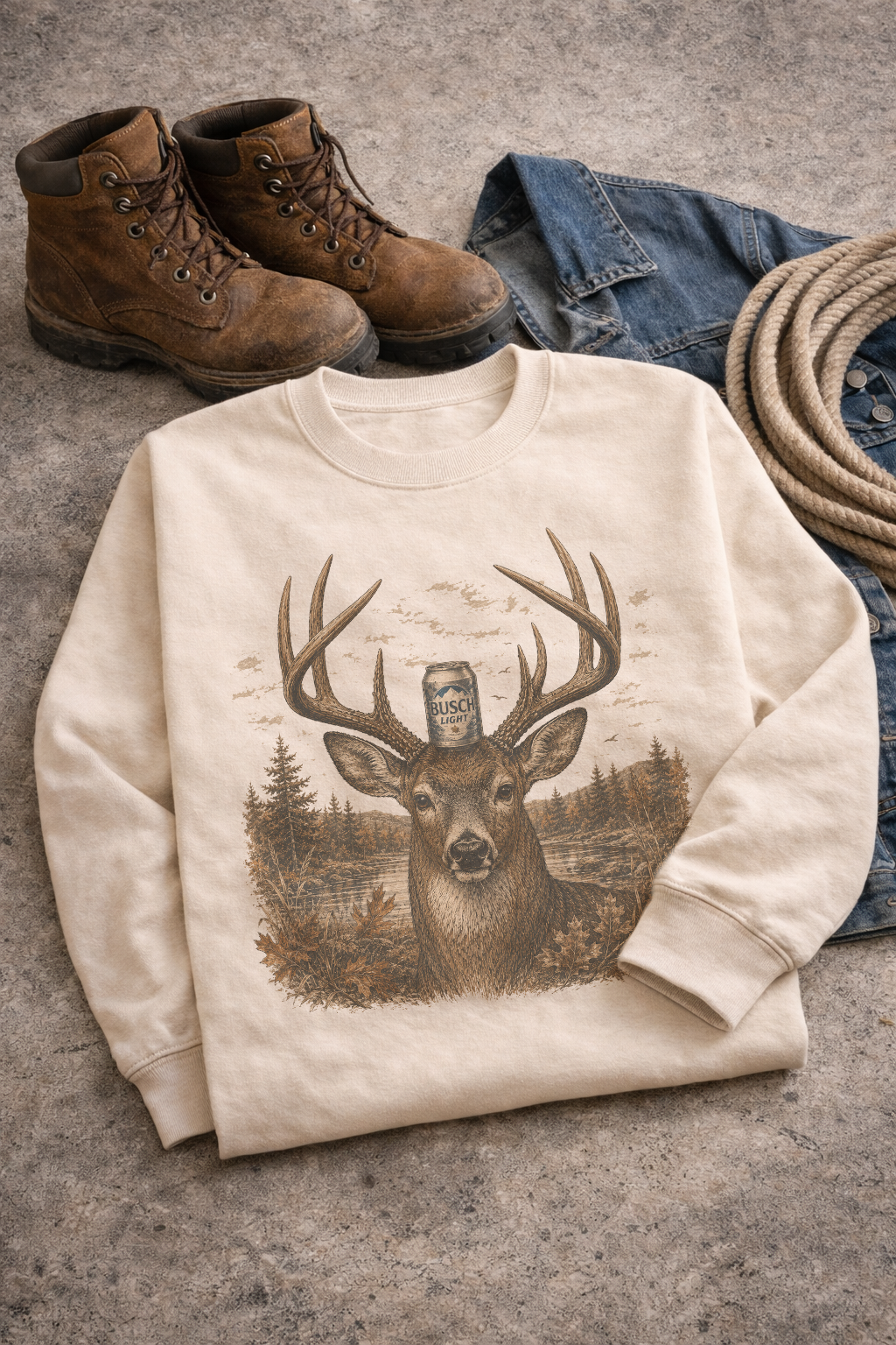 Buck Beer Can