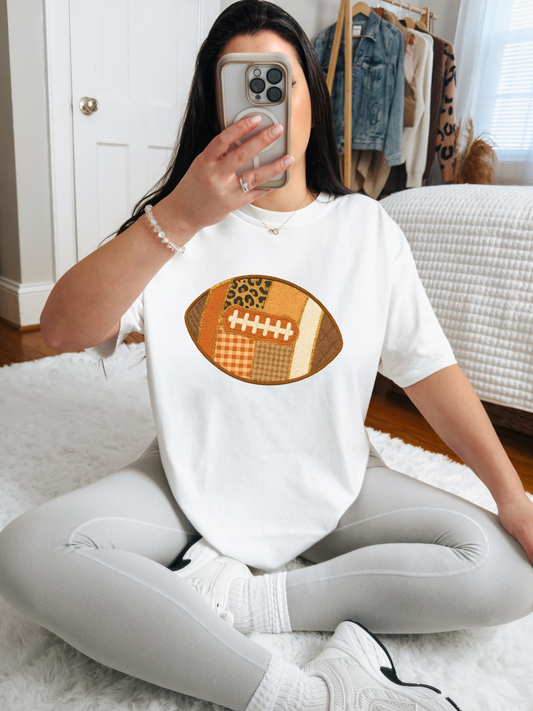 Faux Patch Football