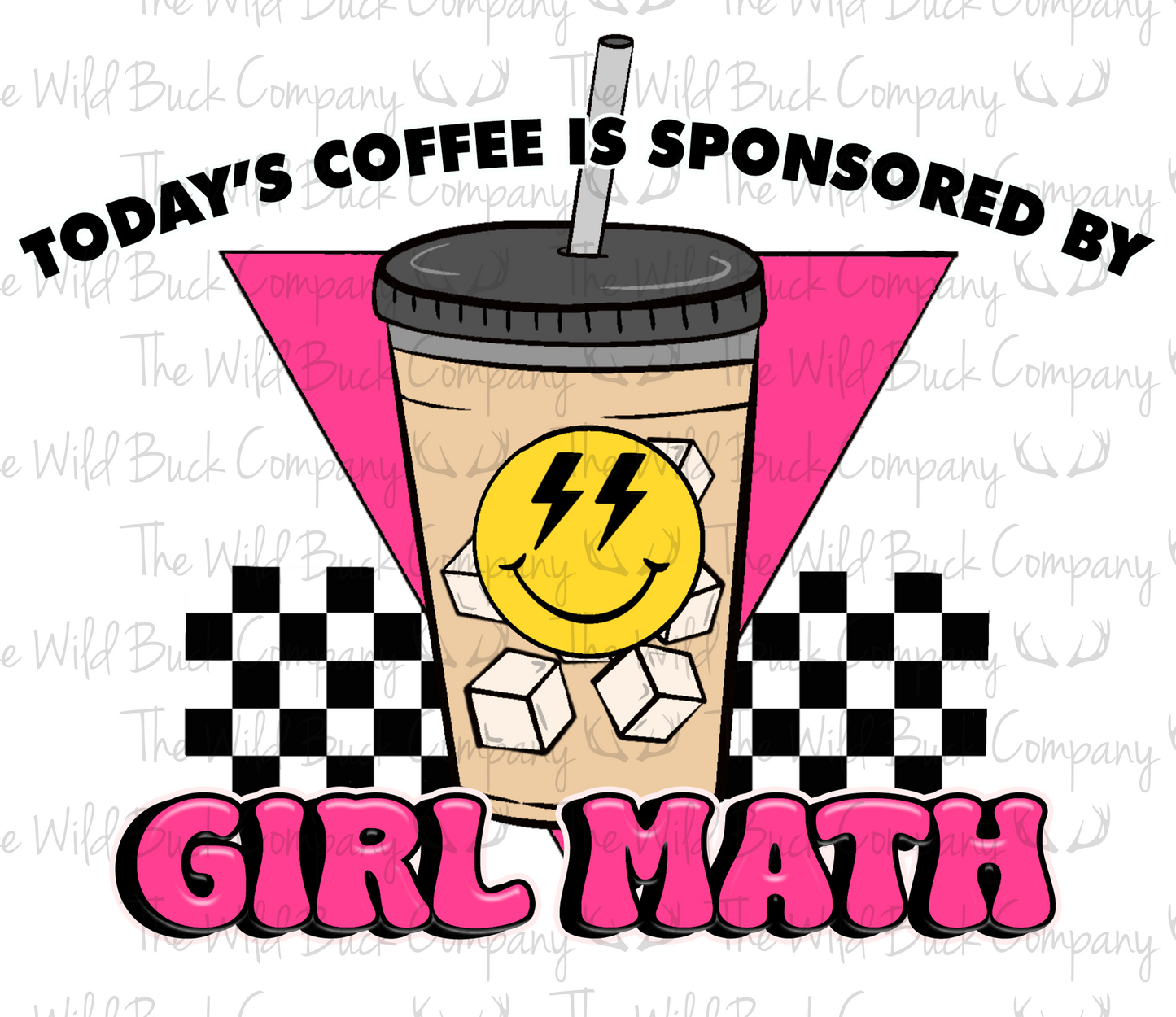 Sponsored By Girl Math PNG Download