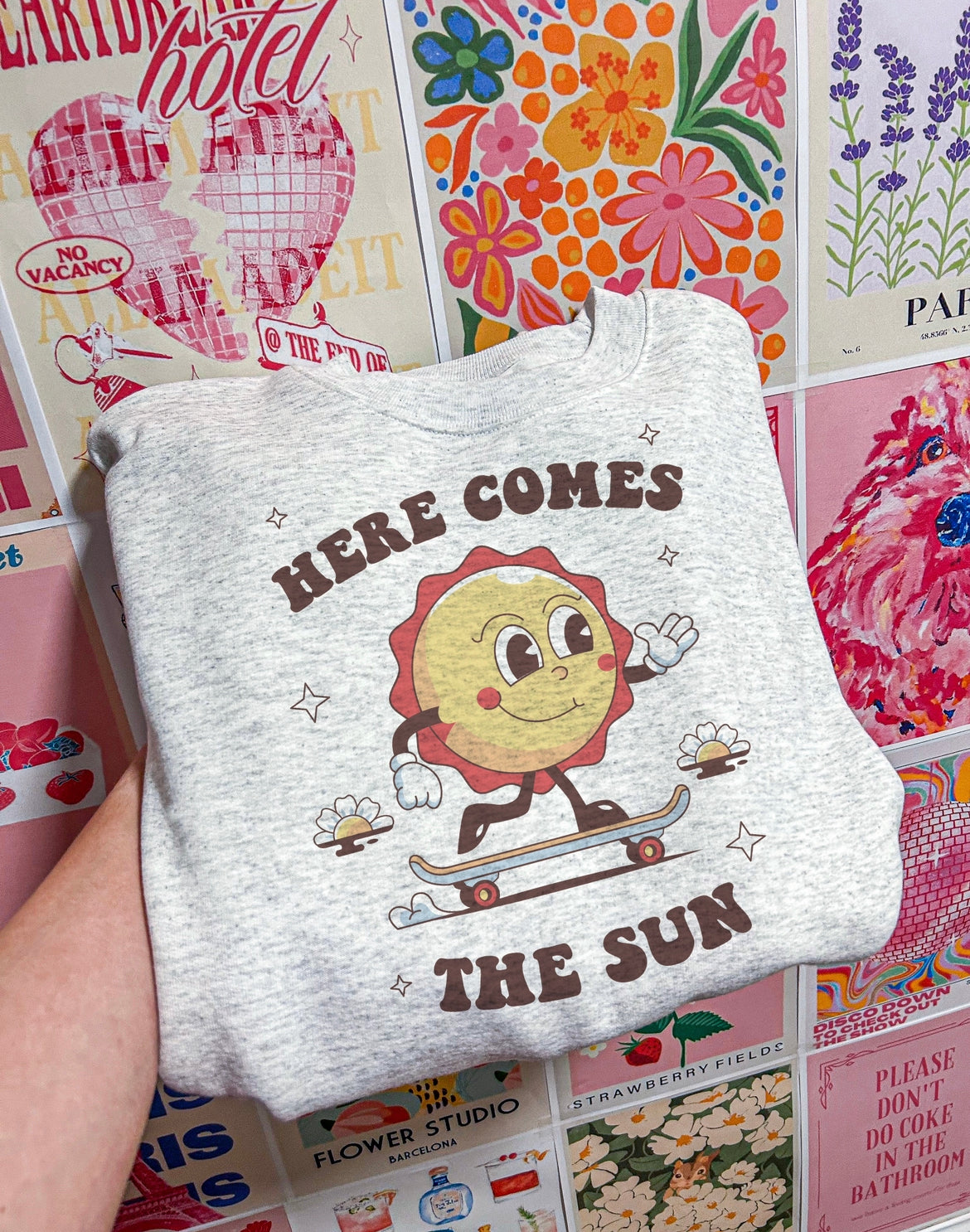 Here Comes The Sun Crewneck Sweatshirt