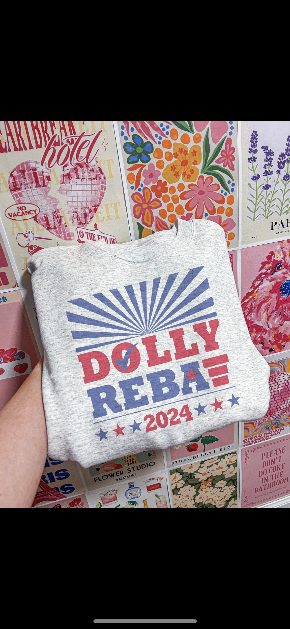 Dolly Reba 2024 Sweatshirt