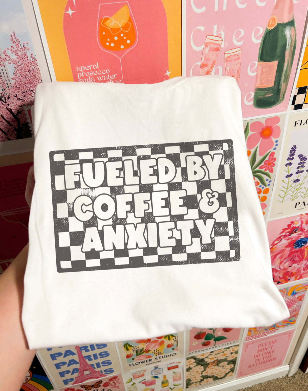 Coffee and Anxiety Tee