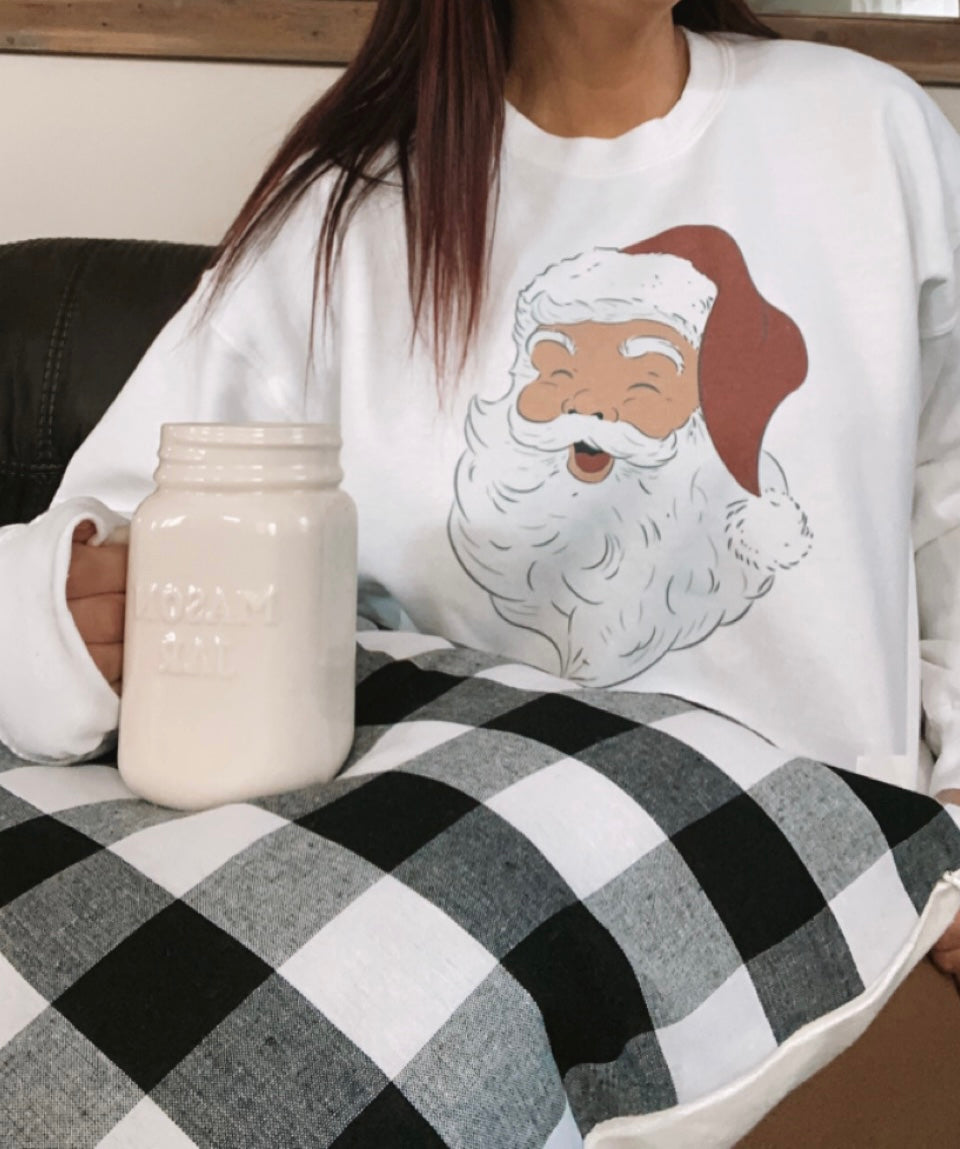 Vintage Santa - Crewneck Sweatshirt