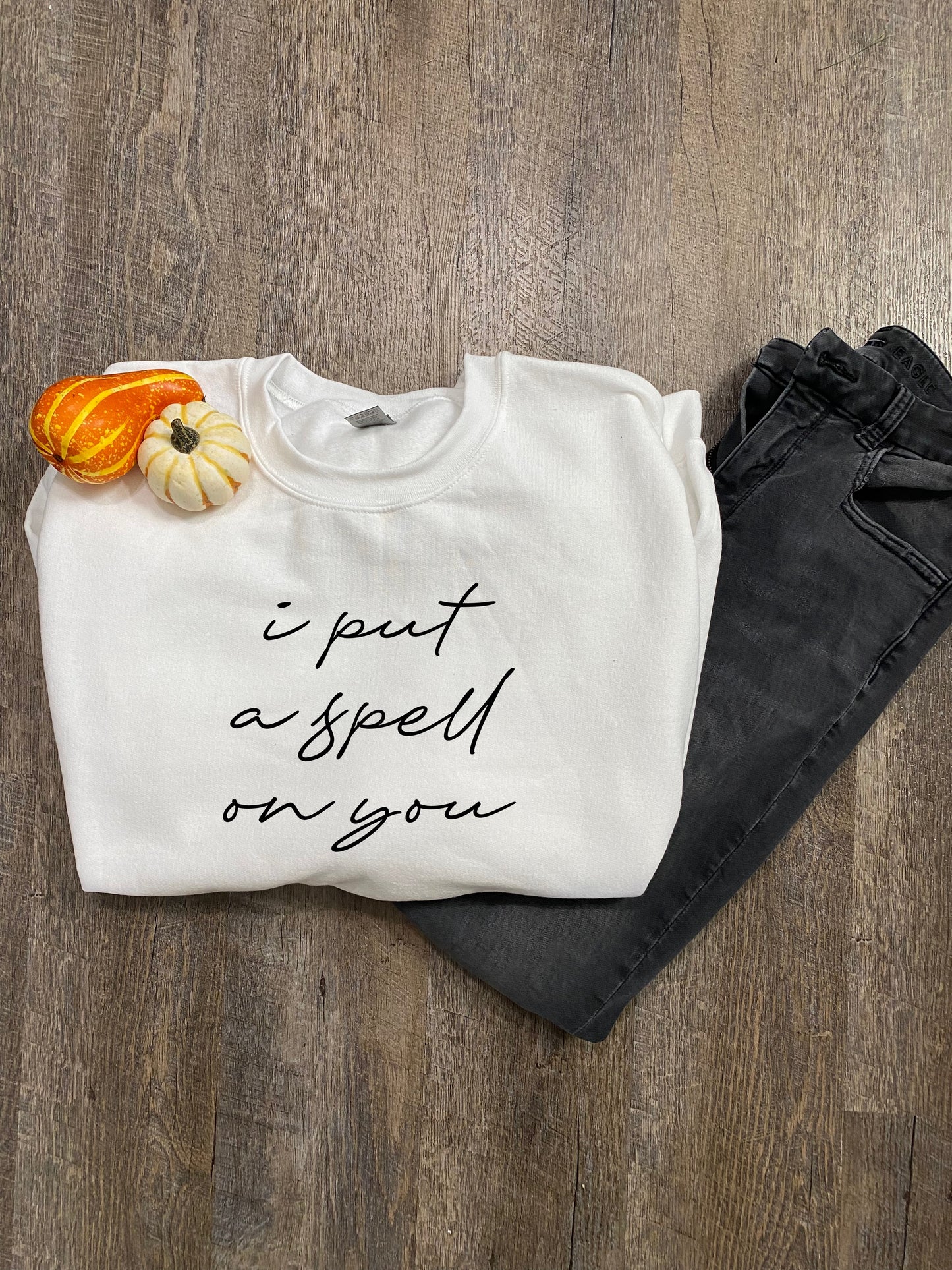 I Put A Spell On You - Halloween Crewneck Sweatshirt